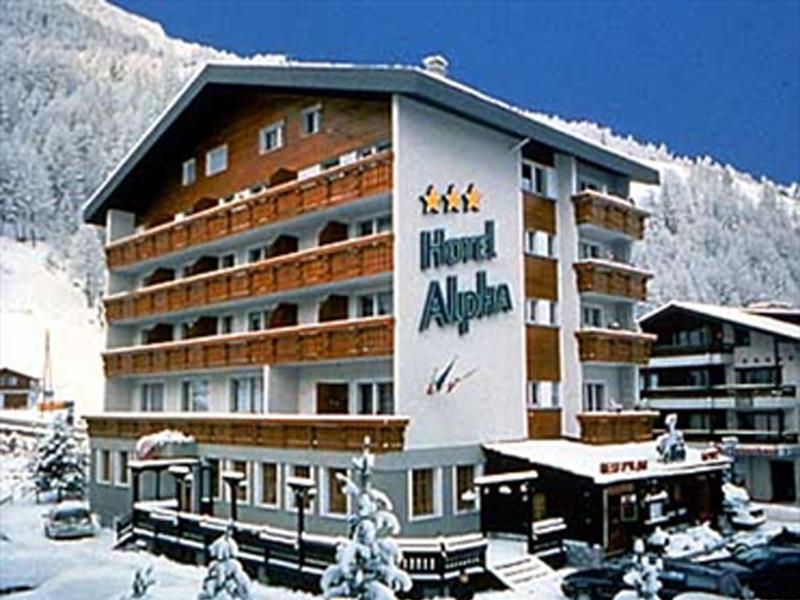 Hotel Alpha Saas-Grund Eksteriør billede