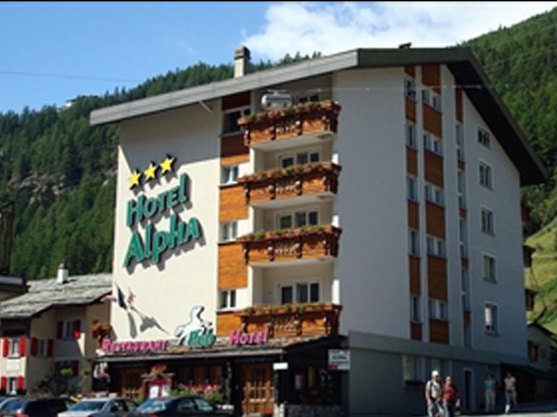 Hotel Alpha Saas-Grund Eksteriør billede